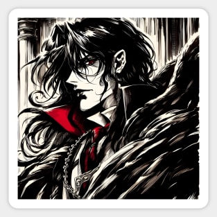 Manga and Anime Inspired Art: Exclusive Designs Sticker